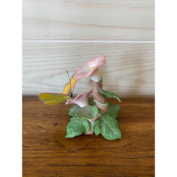 Lenox Nature’s Beautiful Butterflies Porcelain Figurine Orange Sulphur 1993 - Picture 5 of 7